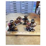 Vintage Dale Earnhardt bear collection figurines