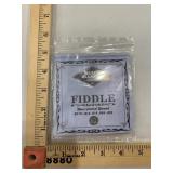 NIP Black Diamond Fiddle Strings Silverplated