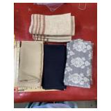 Lot of misc fabric napkins