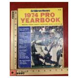 Gridiron News 1974 Pro Yearbook, Football