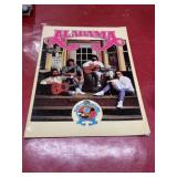 Alabama concert book with 8x10 photo