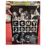Crosby Stills Nash & Young 2000 concert book CSNY