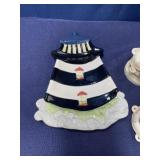 Lighthouse spoon rest and lighthouse decor