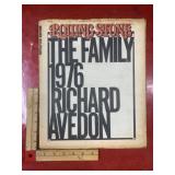 Vintage Rolling Stone magazine Richard Avedons