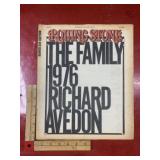 Vintage Rolling Stone magazine Richard Avedons