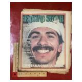 Vintage Rolling Stone magazine Carlos Santana