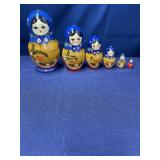 Russian nesting dolls 6.5 inches tall