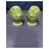 Ceramic fish salt & pepper set