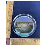 Vintage Niagara Falls photo paperweight