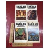 4 Tarzan Books volumes 19 through 22