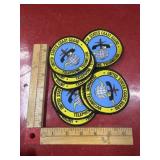 United States, Coast Guard badges telephone