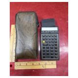 Vintage calculator with case untested