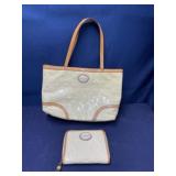 Vintage COACH patent leather purse & matching