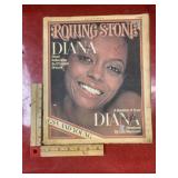 Vintage Rolling Stone magazine Diana Ross
