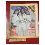 Vintage Rolling Stone magazine The Bee Gees