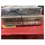 Vintage sears record player receiver, untested