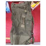 Vintage military seabag