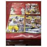 5 sports illustrated magazines, 1 is duplicate