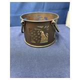 Metal tower candle holder rustic look 3 in