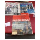 Magazine newspaper insert lot some vintage