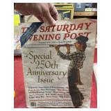1977 Vintage the Saturday evening post 250th