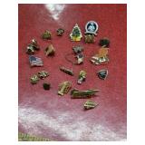 Mixed lot lapel pins