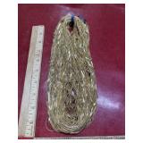 Bag lot gold tone serpentine necklaces jewelry