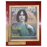 Vintage Rolling Stone magazine Jackson Browne