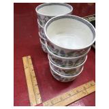 Indian tree set of 8 cups