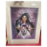 Carole Bourdo art Gift of Tears 11x14 with mat,