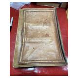 Vintage 11x16x3.5 leather hand satchel with