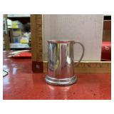 Small Sheffield Pewter mug, made in England, some