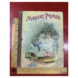 Antique 1897 Nursery Primer childrenï¿½s book,