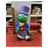 Vintage Disney Jiminy Cricket figure ceramic