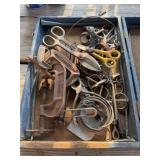 Old tools box lot