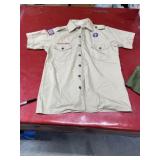 Official Boy Scouts menï¿½s small shirt & pants