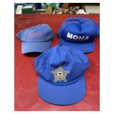 3 ball caps United States Secret Service, etc.