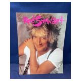 1988 Rod Stewart concert book and ticket stub