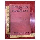 Antique 1921 Hardback Galusha the Magnificent by