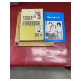 Vintage Scouts books, Scout Handbook and Parvuli