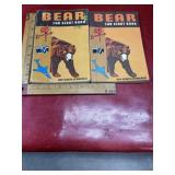 2 vintage BEAR cub Scout books 1971 1973 writing