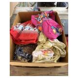 Vintage to new clothes, box lot kids to adults