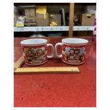 2 vintage Campbellï¿½s Mugs