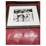 Mickey Mantle, Joe DiMaggio, et al 8x10 photo in