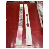 2 Order of the Arrow sashes, 62 inches long one