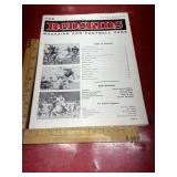 1969 Washington Redskins magazine vintage