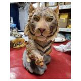 12 inch resin tigers shelf sitter and 3 inch