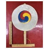 Vintage Sogo, Korean hand drum, needs repair