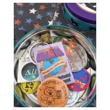 Tin lot buttons
