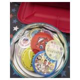 Tin lot buttons
